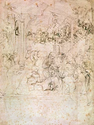 Esquisse de composition pour L